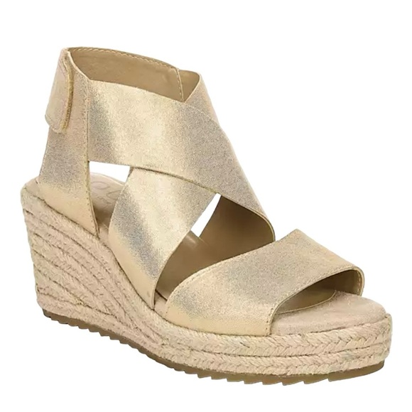 Soul by Naturalizer Oshay Ankle Strap Sandals Women’s Size 9 Espadrille Wedge - Picture 1 of 10